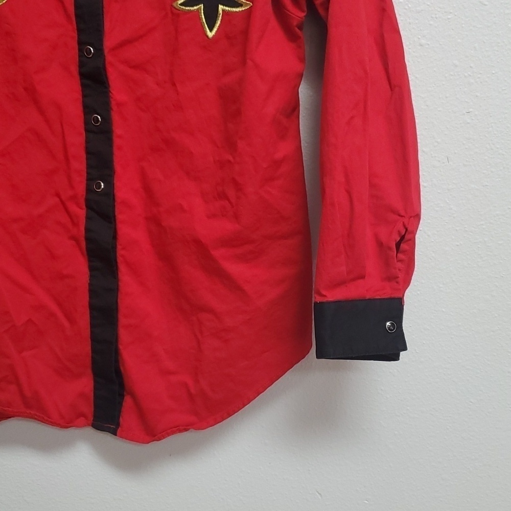 Panhandle Slim vintage rodeo western snap riding shirt - Picture 2 of 7